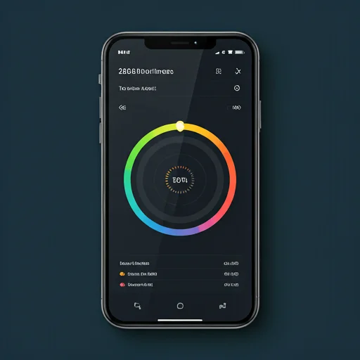 Vertical mobile mockup showing risk management dashboard with circular progress indicators for bankroll allocation