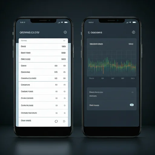 Split screen smartphone UI comparing an original betting slip on the left with a redesigned optimized version on the right using data signals